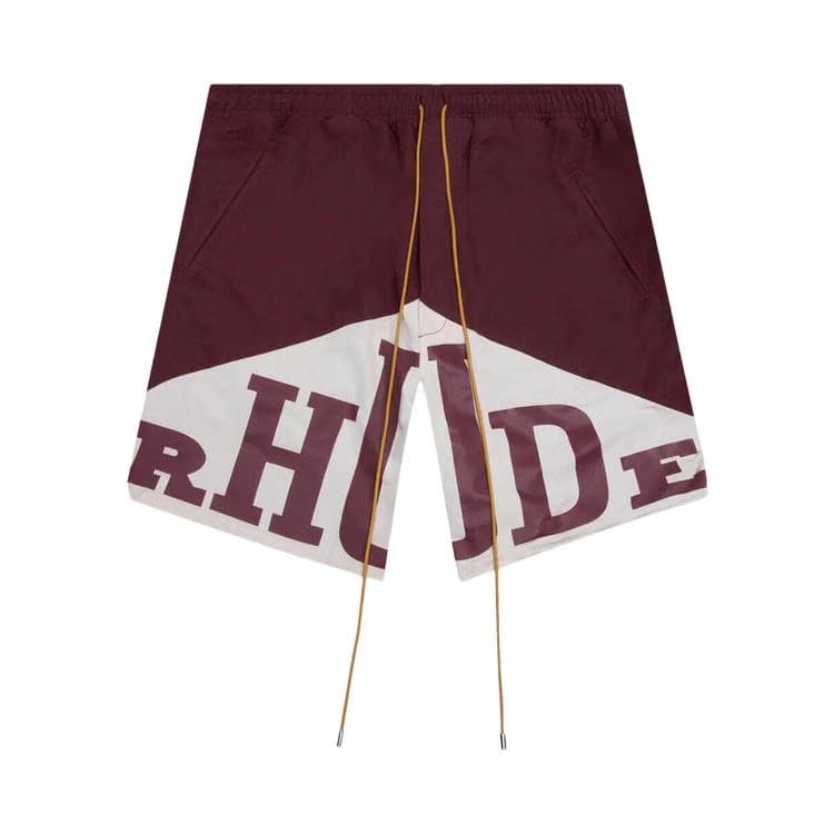 Rhude Yachting Shorts Maroon/White