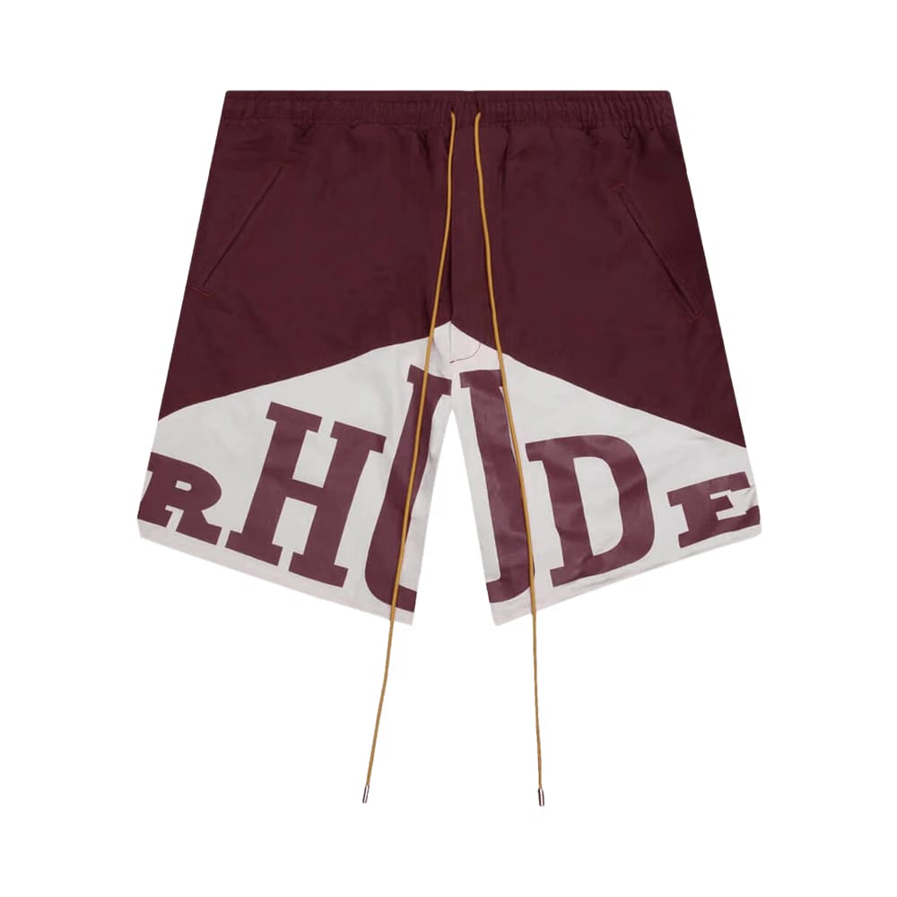 Rhude Yachting Shorts Maroon/White