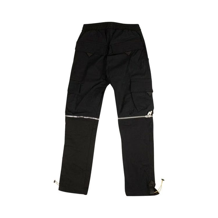 Rhude Zip Cargo Pants Black