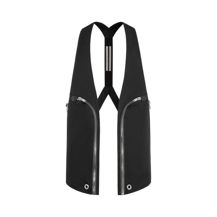 Rick Owens Bauhaus Vest Black