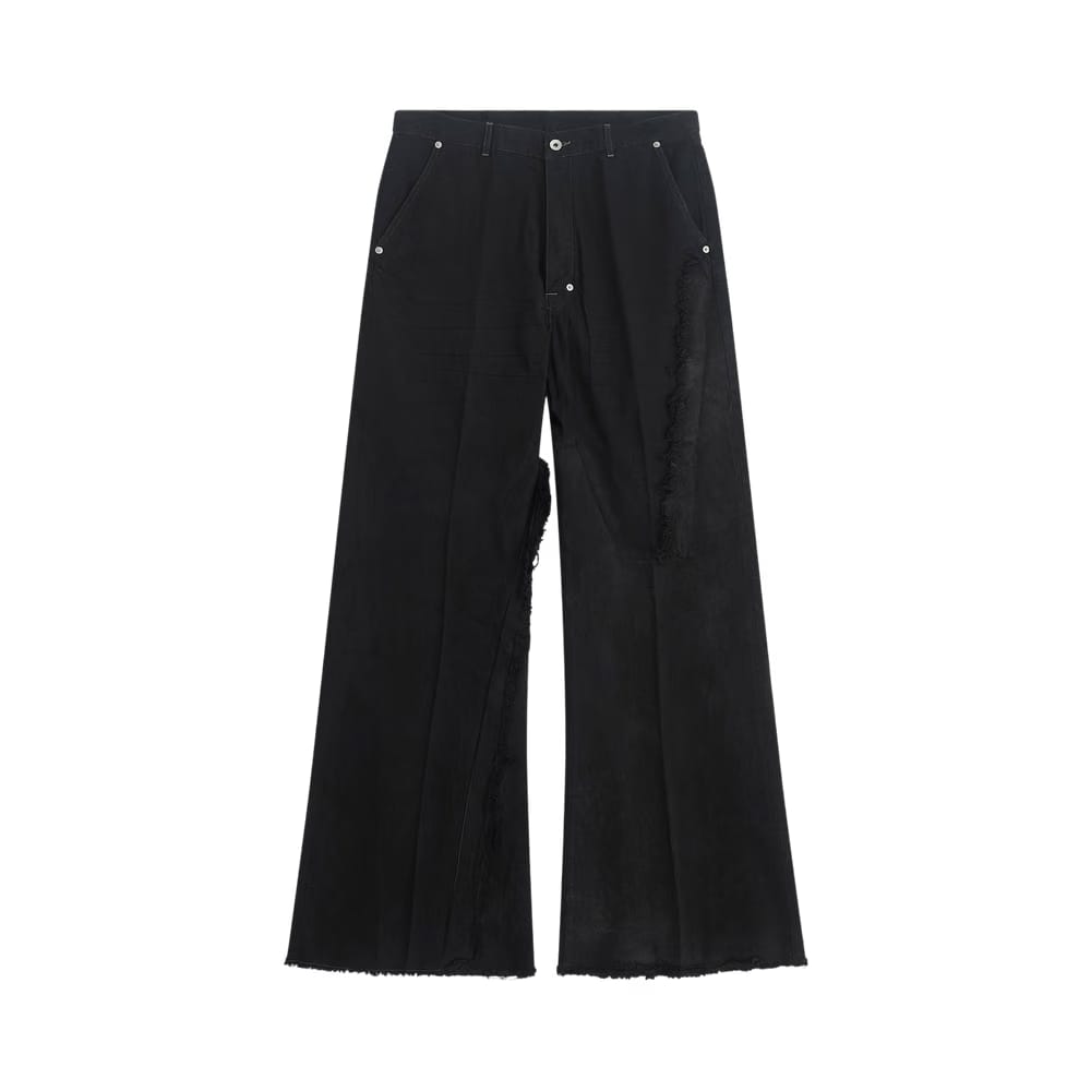 Rick Owens Denim Joris Trousers Black