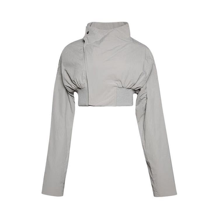 Rick Owens Hollywood Cropped Flight Bomber Pearl