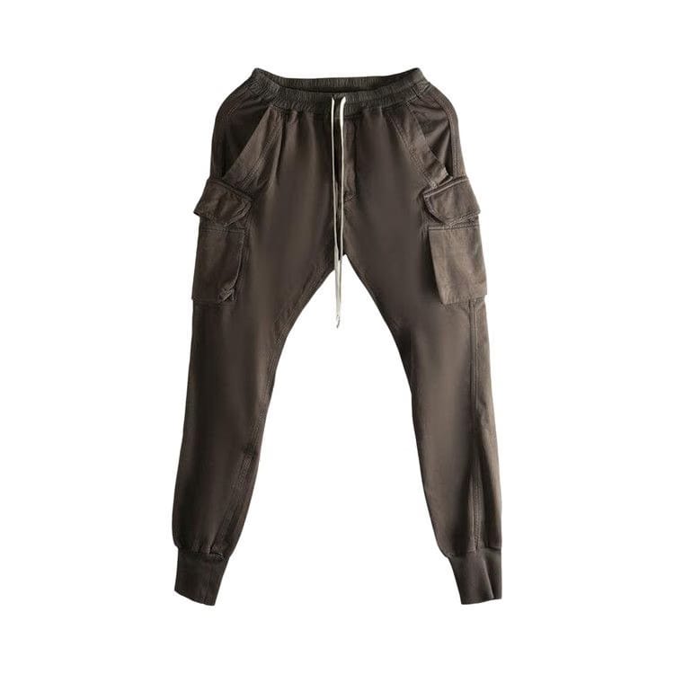 Rick Owens Pantaloni Mastodon Cut Pants Dark Dust