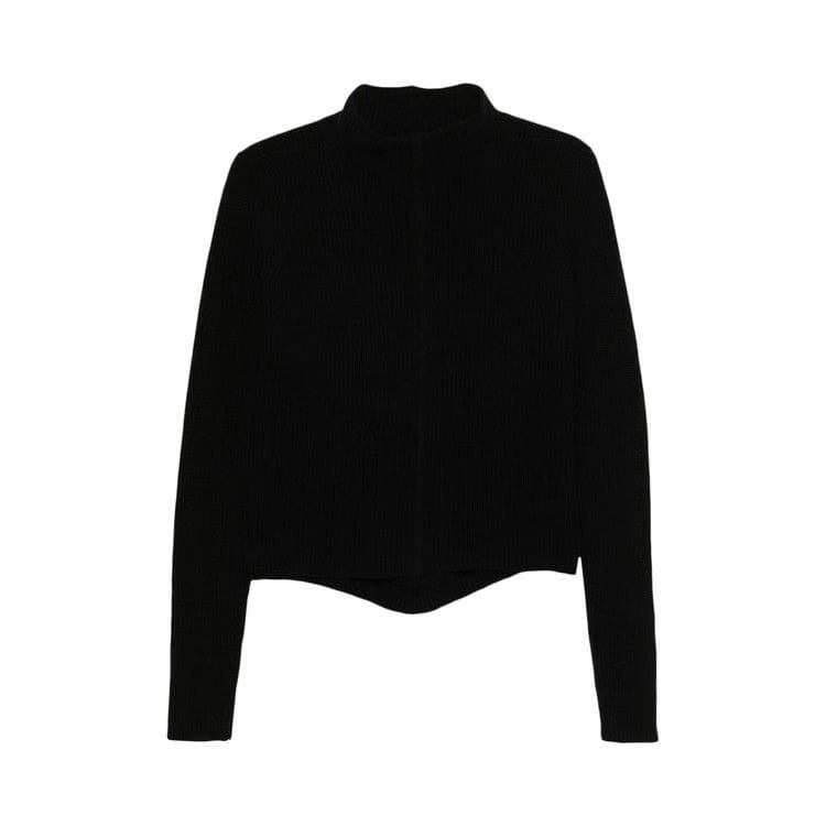 Rick Owens Porterville Runway Headon Cardigan Black