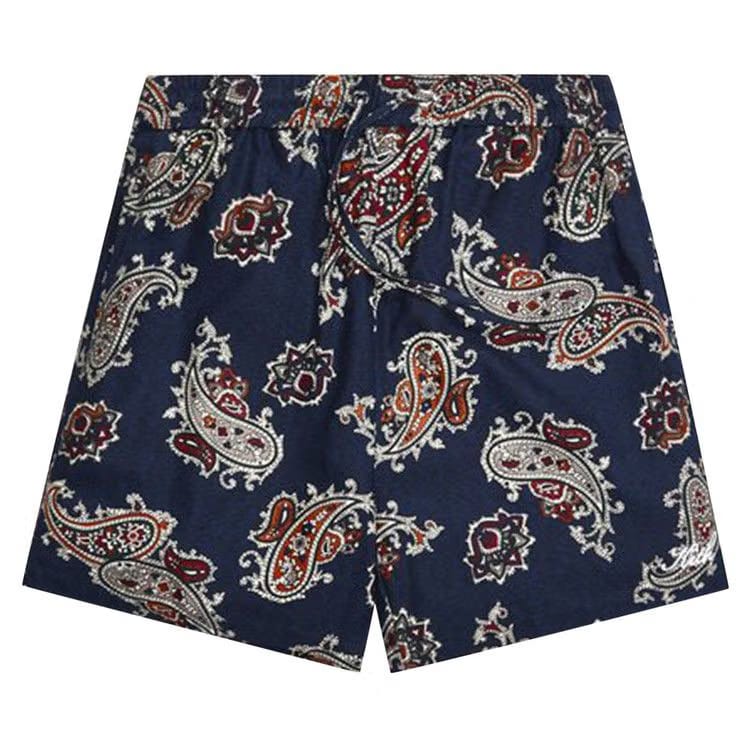 Kith Silk Cotton Printed Active Shorts Nocturnal