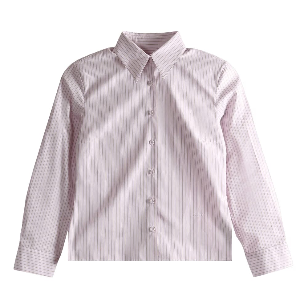Calvin Klein Slim Daisy Shirt Baby Pink