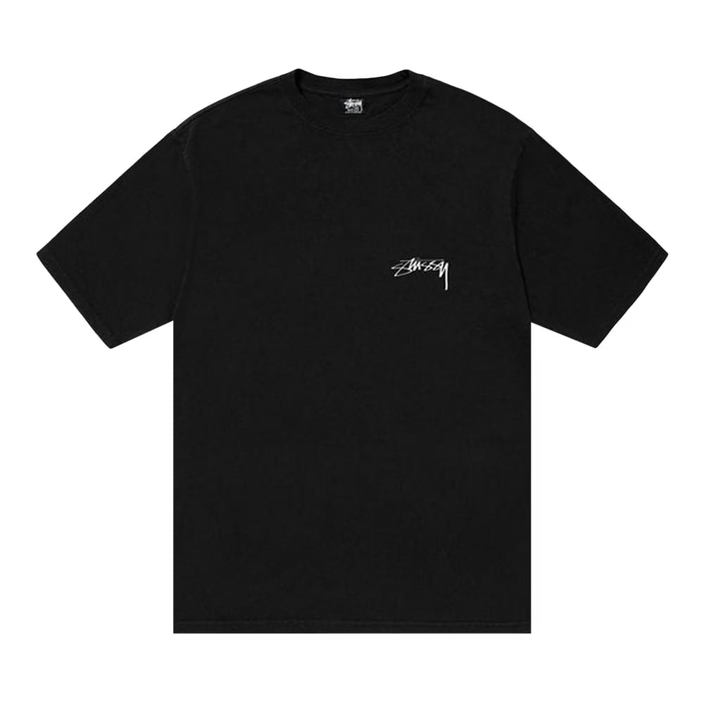 Stussy 100% Pigment Dyed T-Shirt Black