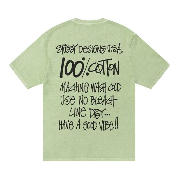 Stussy 100% Pigment Dyed T-Shirt Sage