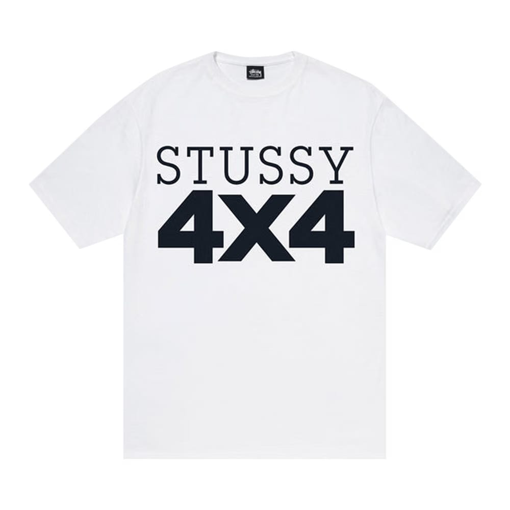 Stussy 4X4 T-Shirt White