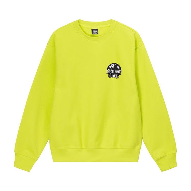 Stussy 8 Ball Corp. Crew Lime