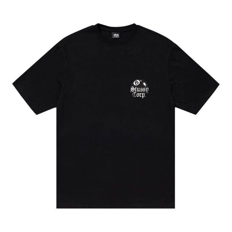 Stussy 8 Ball Corp. T-Shirt Black