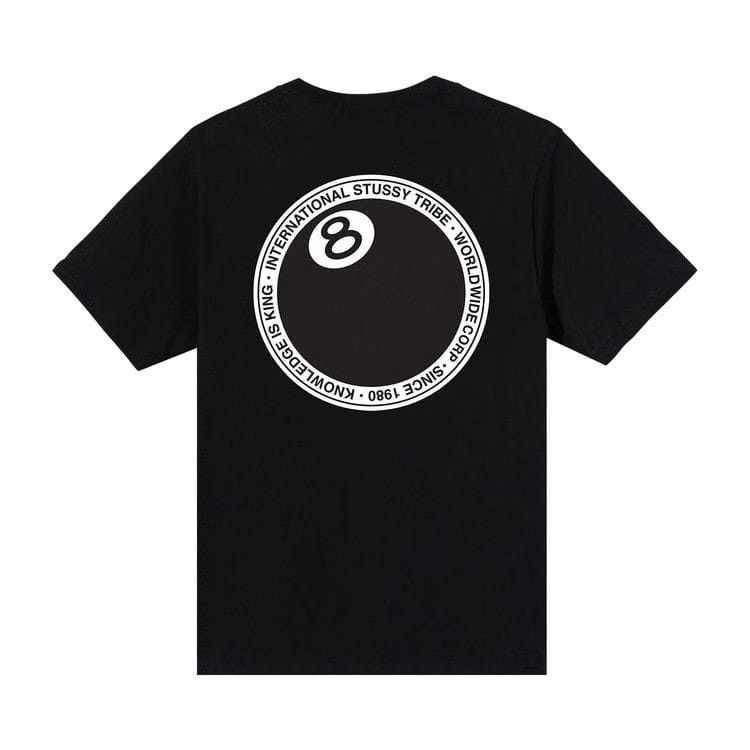 Stussy 8 Ball Dot T-Shirt Black