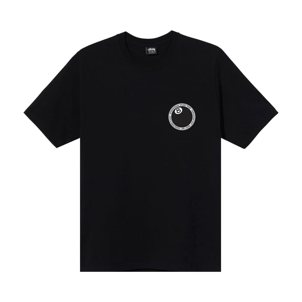 Stussy 8 Ball Dot T-Shirt Black
