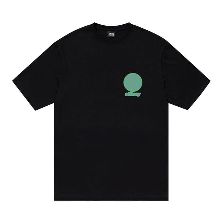 Stussy 8 Ball Grid T-Shirt Black