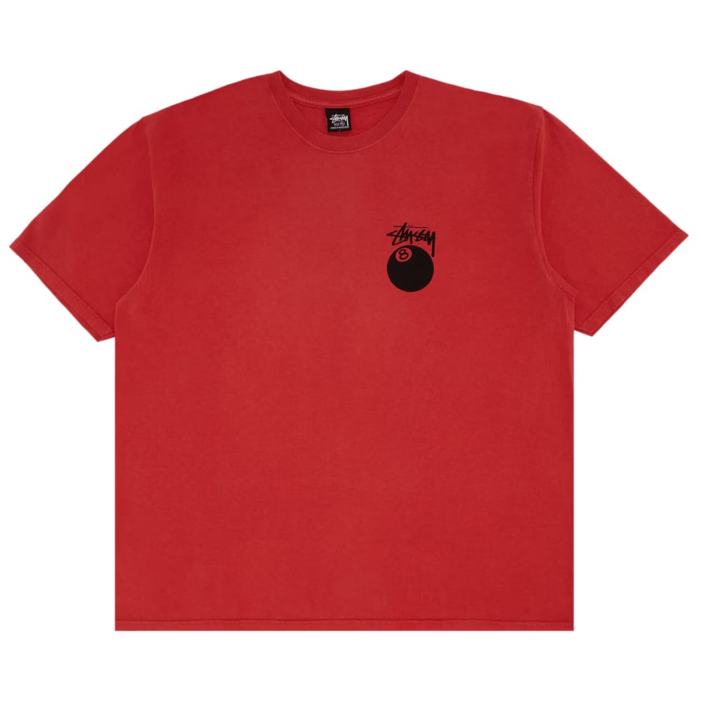Stussy 8 Ball T-Shirt Guava