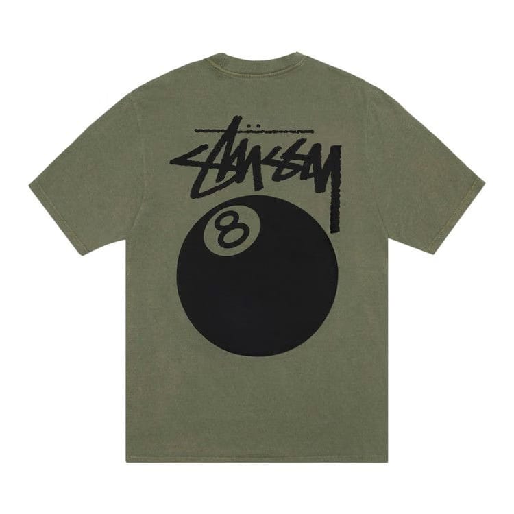 Stussy 8 Ball T-Shirt Olive