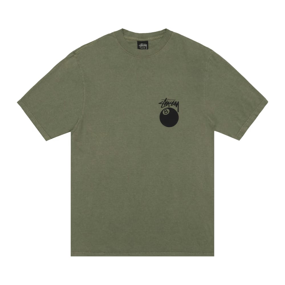Stussy 8 Ball T-Shirt Olive