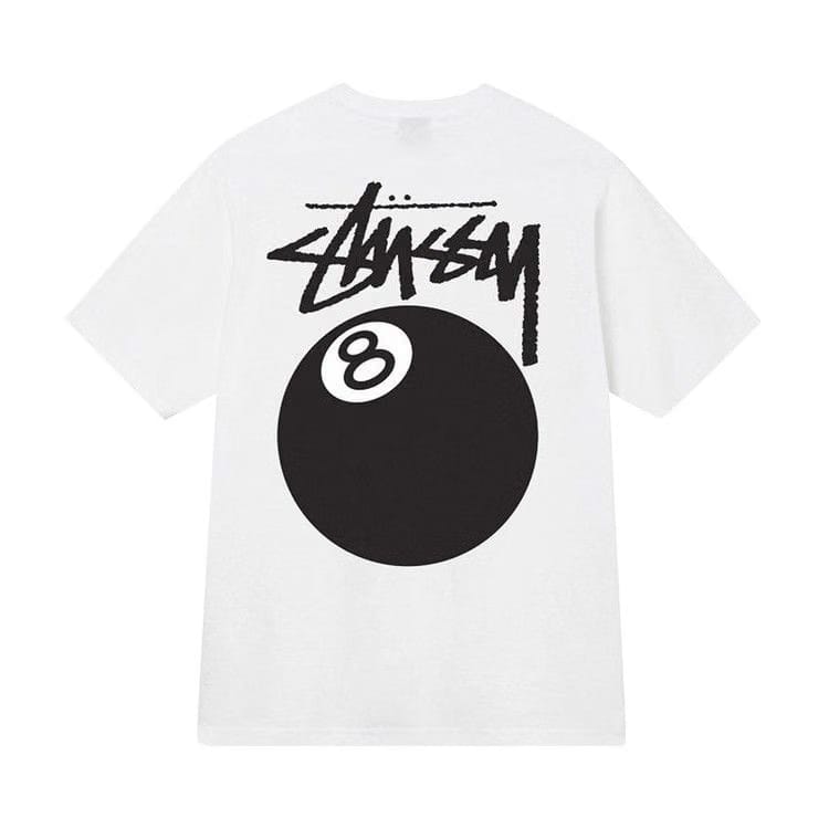 Stussy 8 Ball T-Shirt White