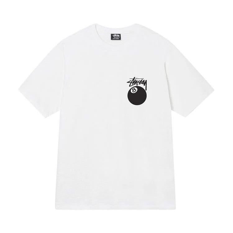 Stussy 8 Ball T-Shirt White