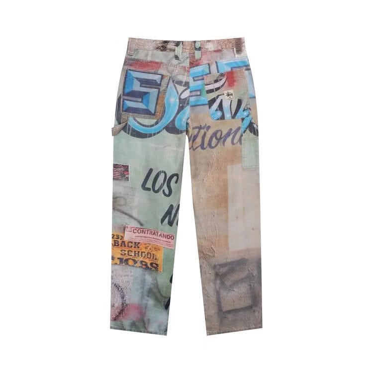 Stussy Alfonso Canvas Work Pant Multicolor
