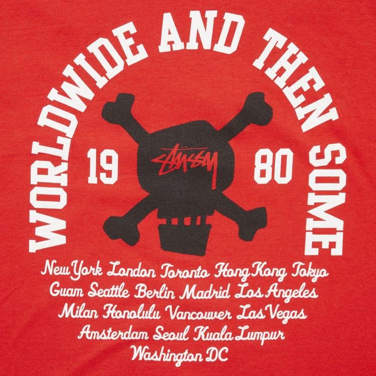 Stussy And Then Some T-Shirt Red