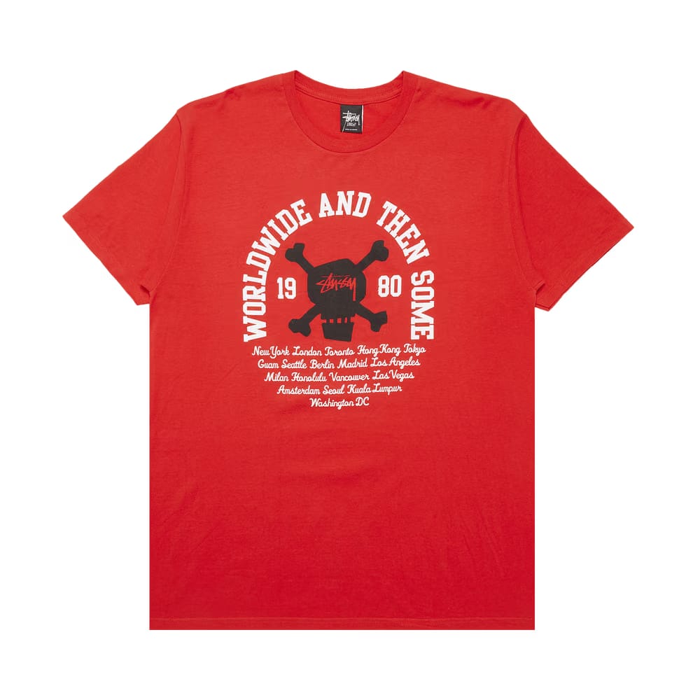 Stussy And Then Some T-Shirt Red