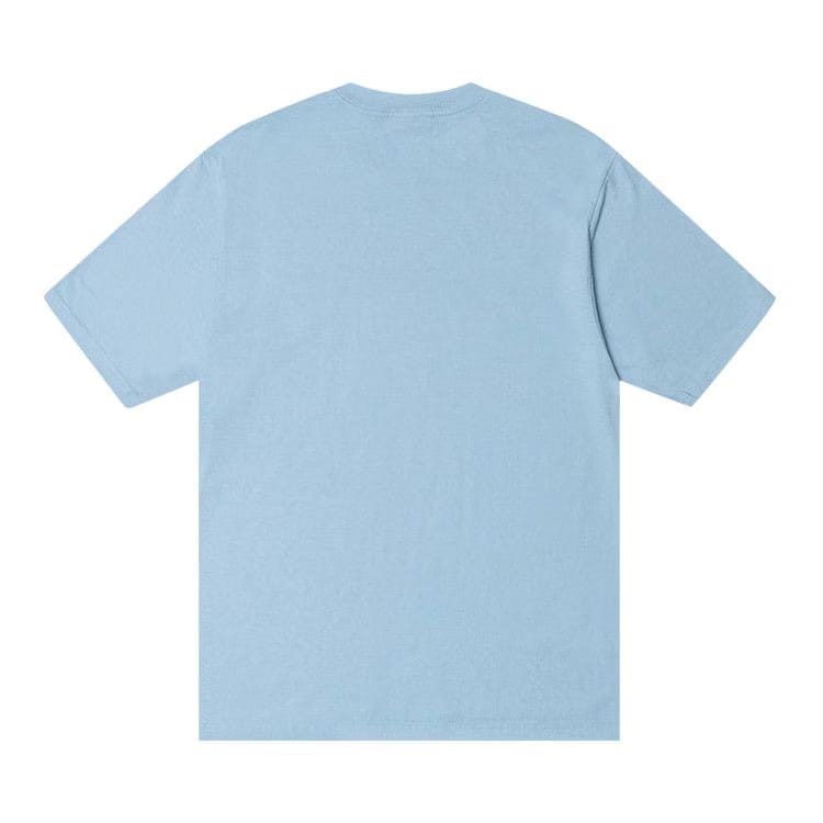Stussy Atticus Pigment Dyed T-Shirt Sky Blue