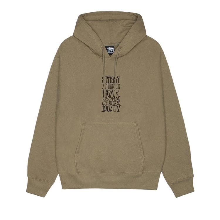 Stussy Authentic Gear Hoodie Army