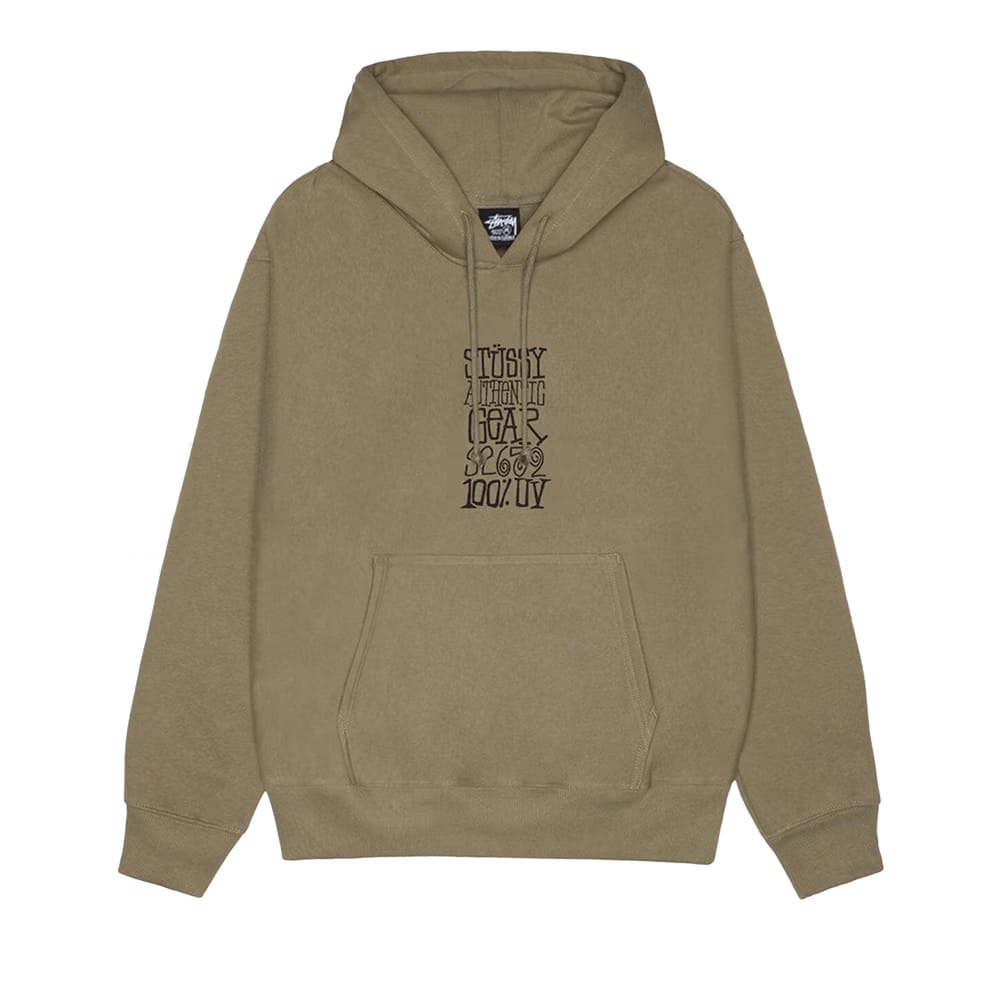 Stussy Authentic Gear Hoodie Army