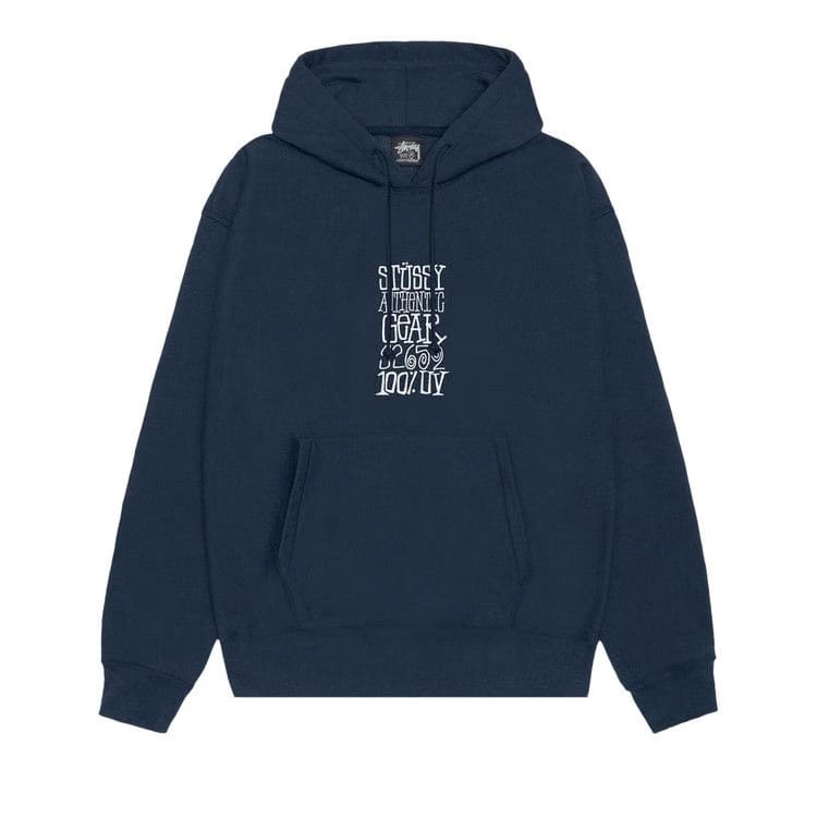 Stussy Authentic Gear Hoodie Navy
