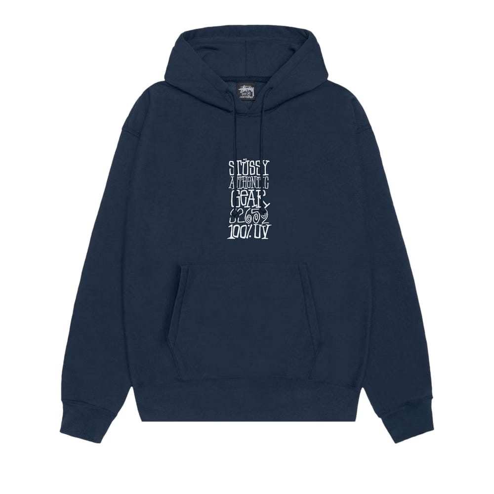 Stussy Authentic Gear Hoodie Navy
