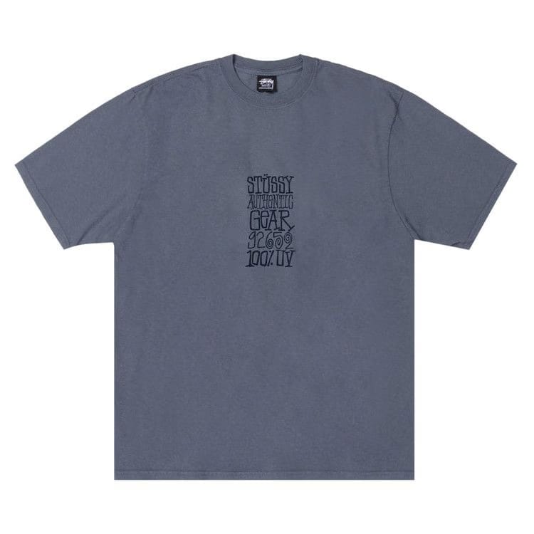Stussy Authentic Gear T-Shirt Pigment Dyed Navy