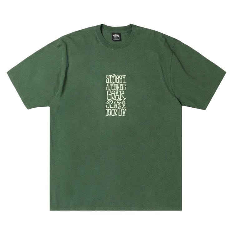 Stussy Authentic Gear T-Shirt Pigment Dyed Pine