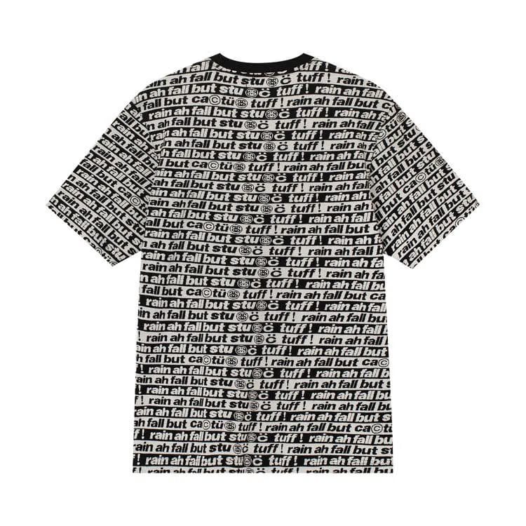 Stussy x Cactus Plant Flea Market Jacquard Crew Black