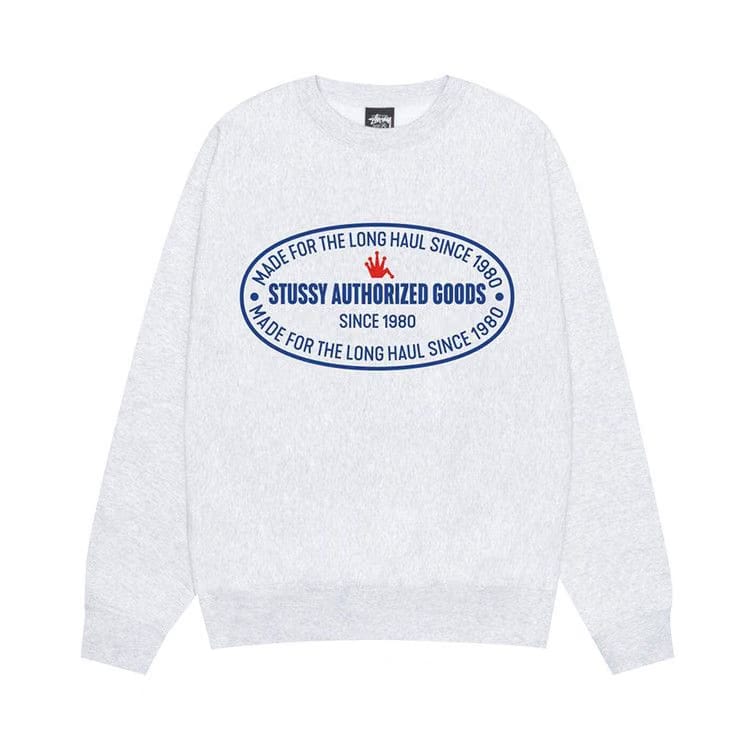Stussy Authorized Crew Ash Heather