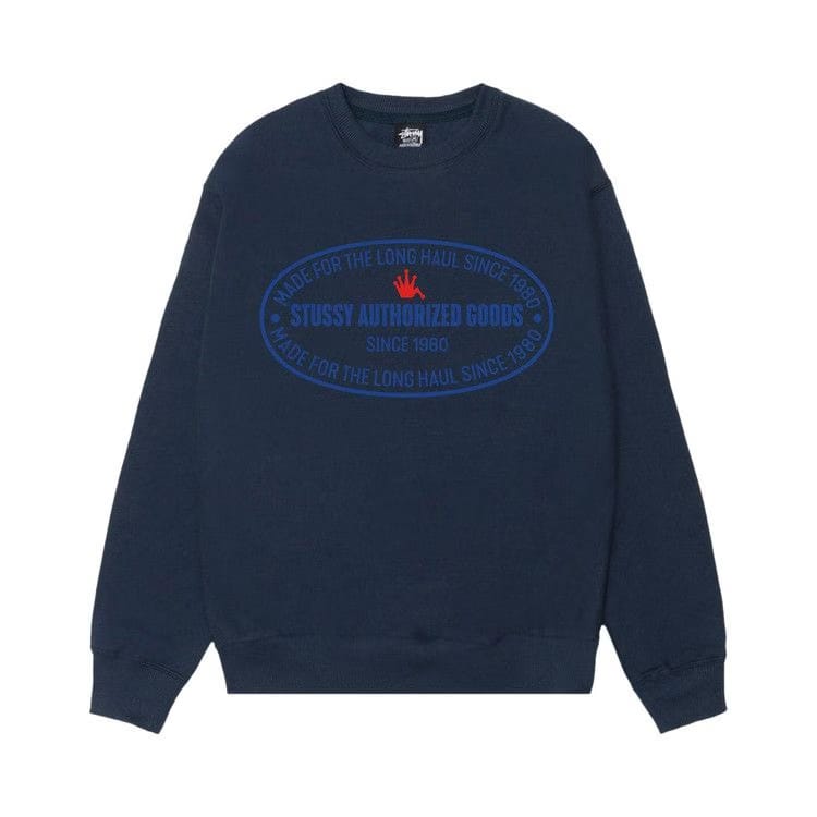 Stussy Authorized Crew Navy