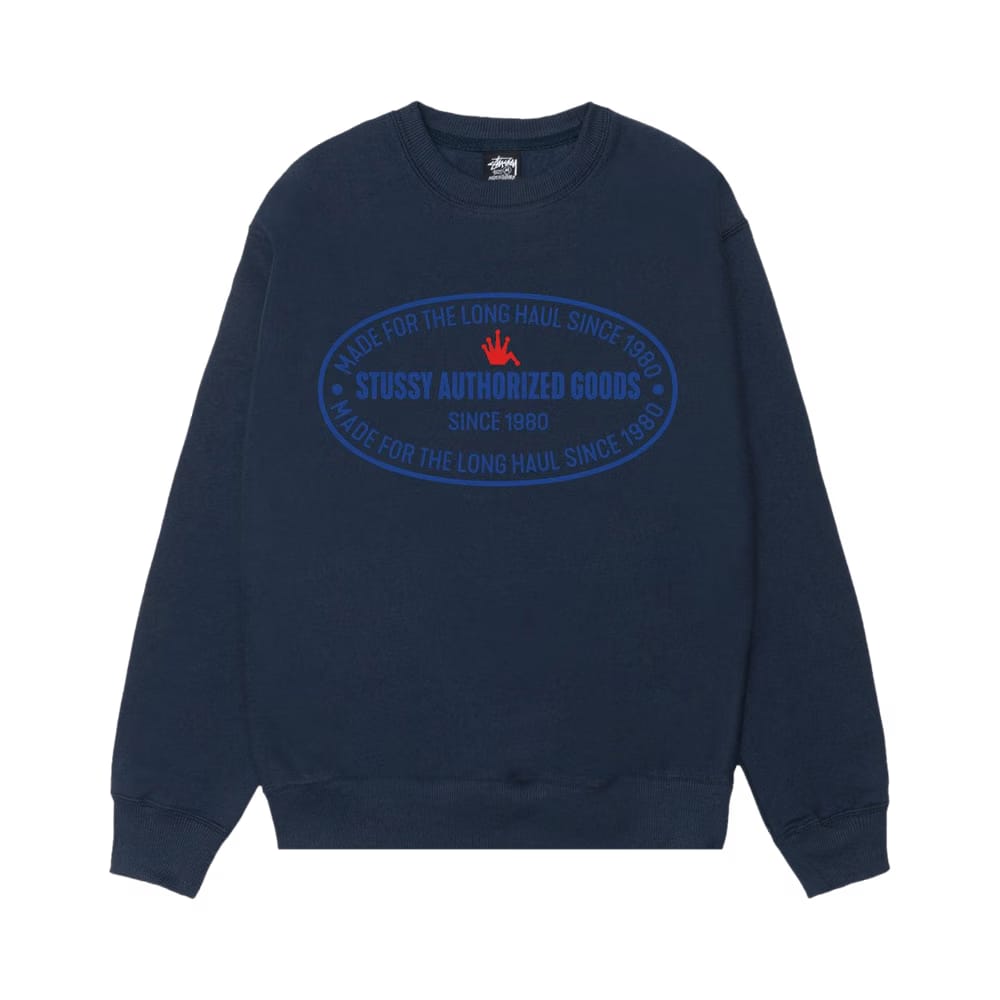 Stussy Authorized Crew Navy