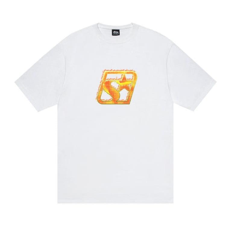 Stussy Blaze T-Shirt White