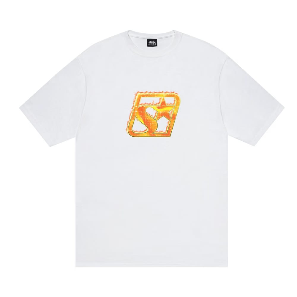 Stussy Blaze T-Shirt White