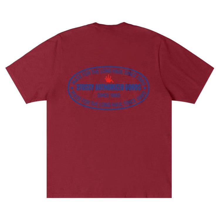 Stussy Authorized T-Shirt Wine