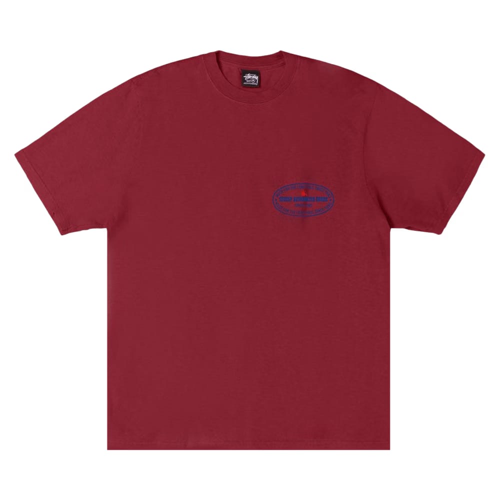 Stussy Authorized T-Shirt Wine