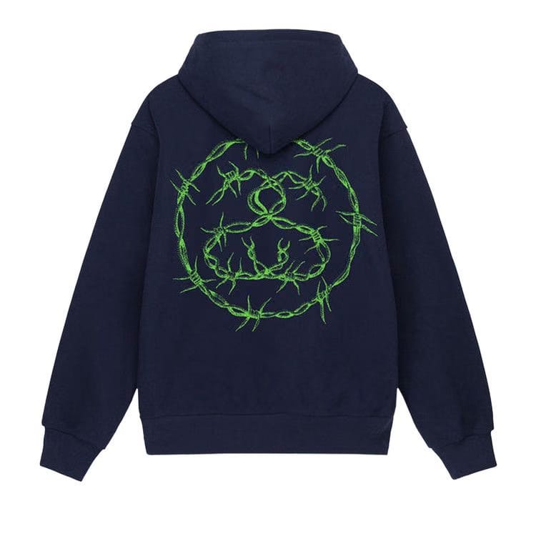 Stussy Barb Hoodie Navy