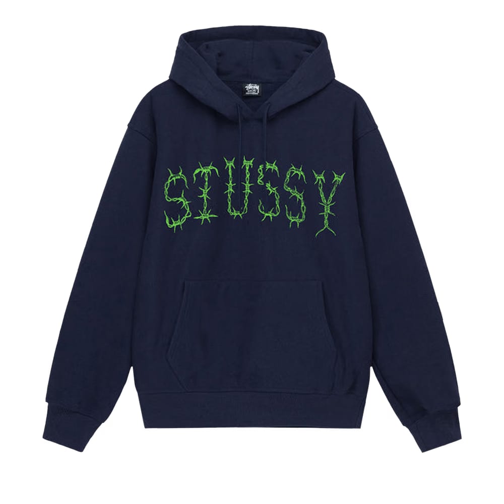 Stussy Barb Hoodie Navy