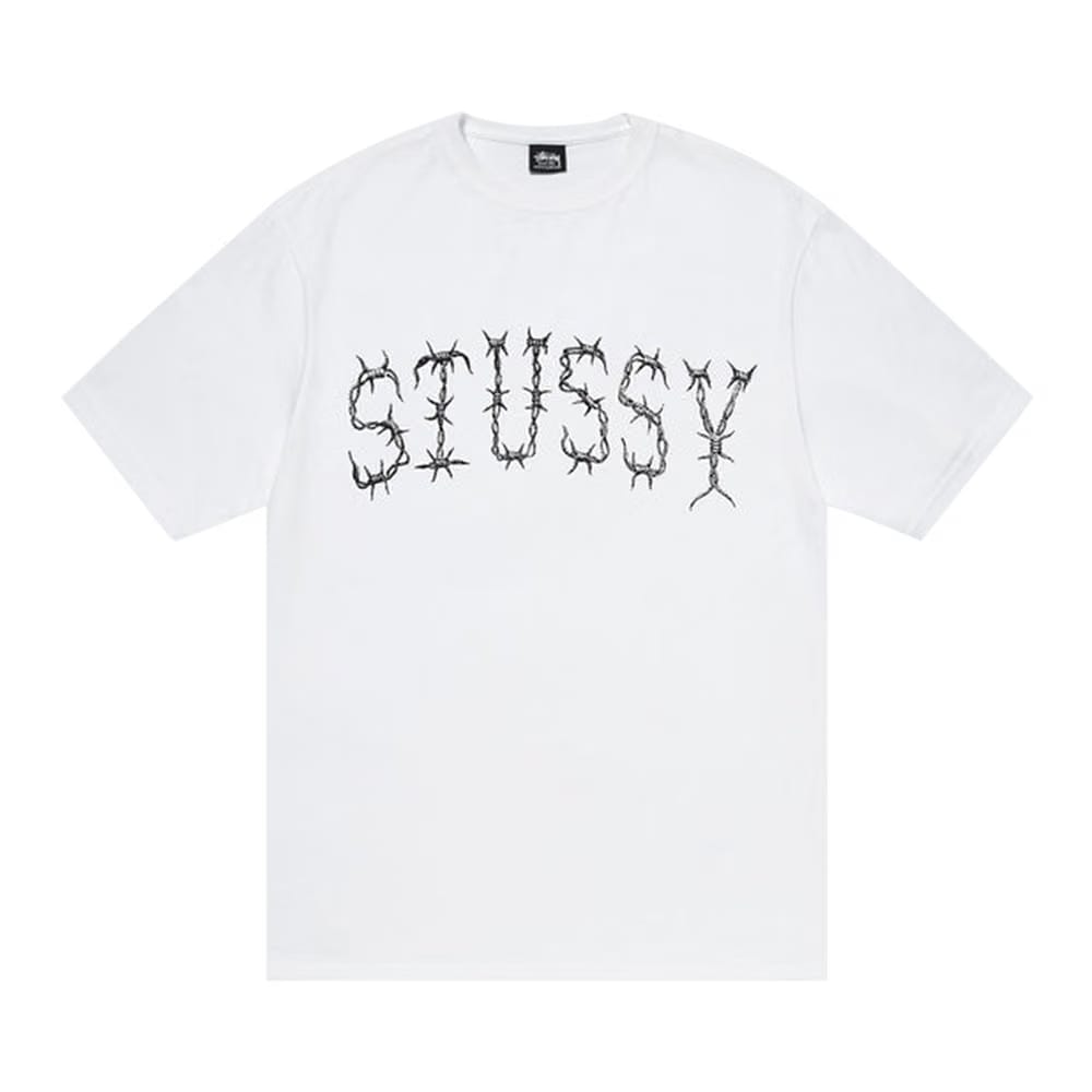 Stussy Barb T-Shirt White