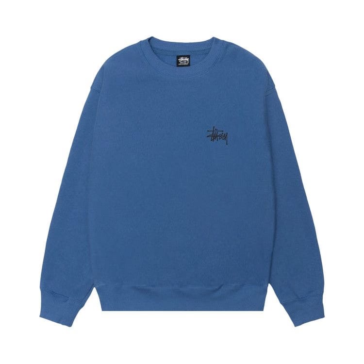 Stussy Basic Crew Blue