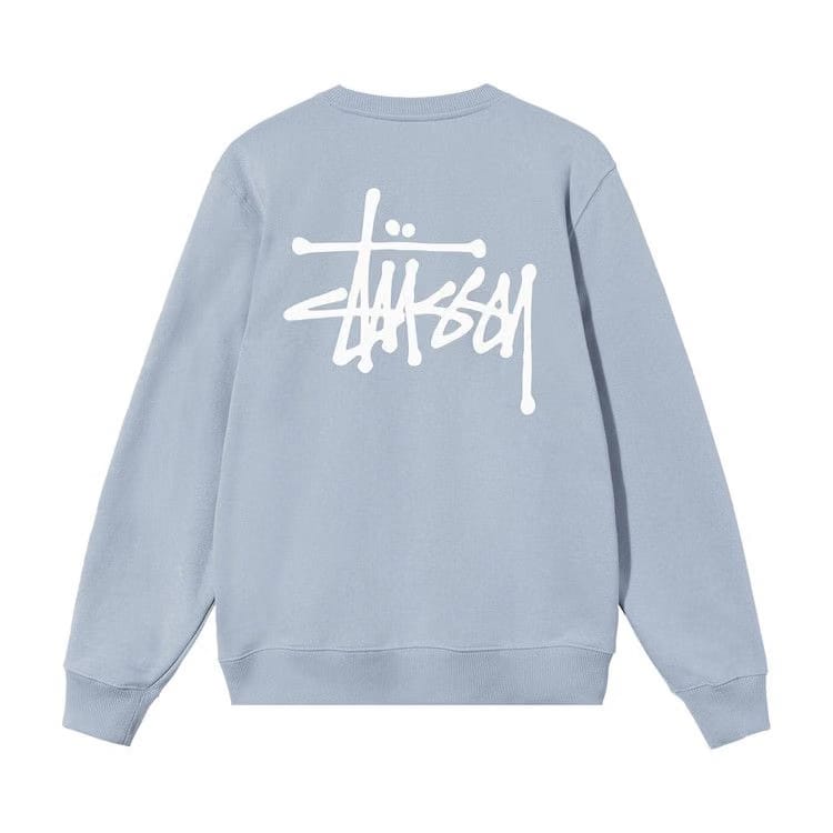 Stussy Basic Crew Steel