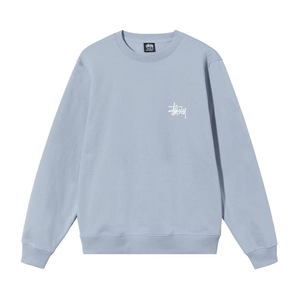 Stussy Basic Crew Steel