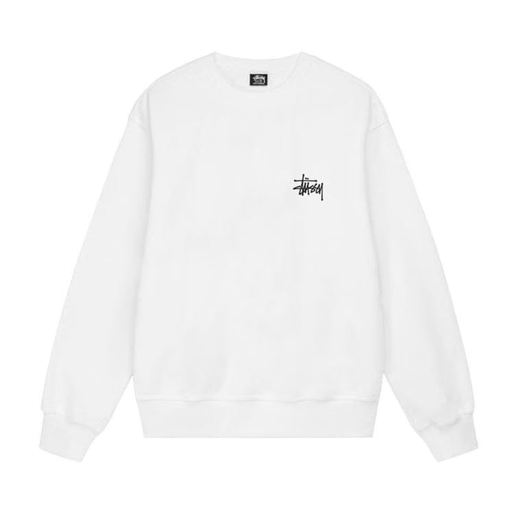 Stussy Basic Crew White