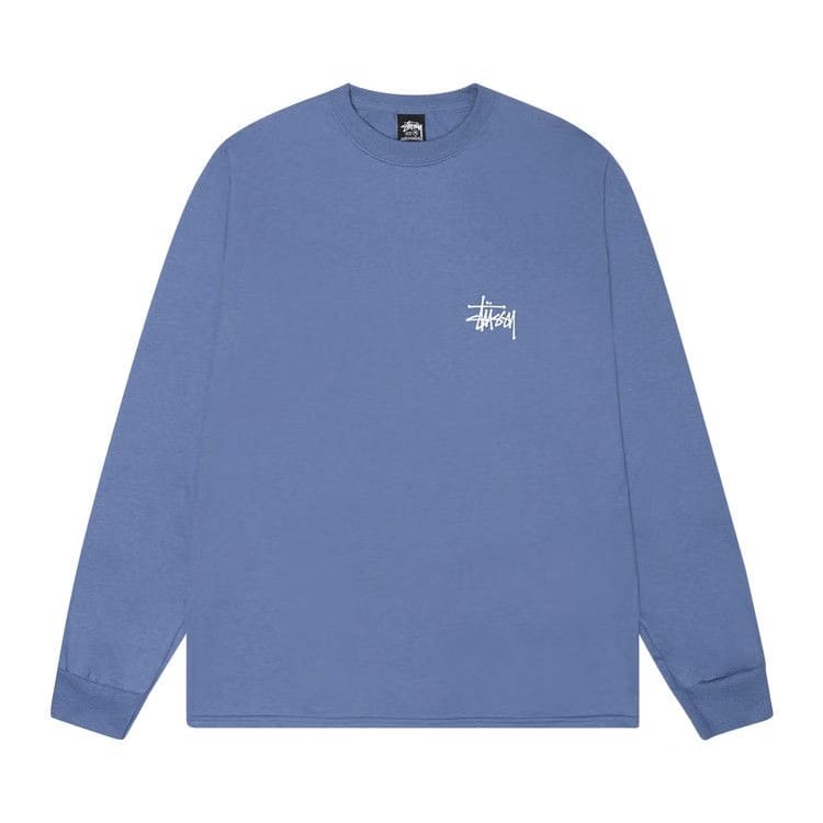Stussy Basic Long-Sleeve T-Shirt Storm