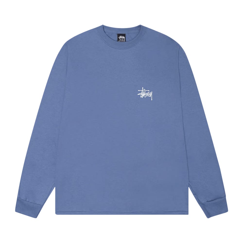 Stussy Basic Long-Sleeve T-Shirt Storm